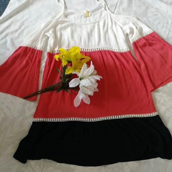 Umgee Boho Blouse/Dress ❤ ❤ ❤ - Picture 2 of 8